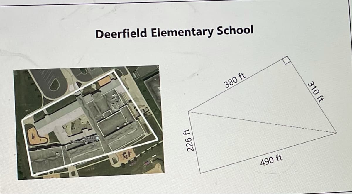 Deerfield Elementary School
380 ft
490 ft
310 ft
226 ft
