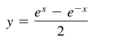 er – e-x
y =
2.
