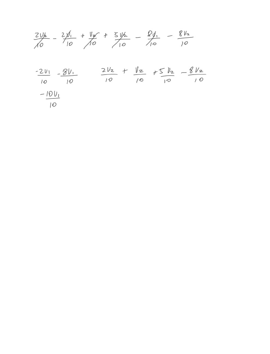 ZVk₂
хо
201
+ √₂ + 5 V/2
TO TO Tie
10
-201-8V₁
10
- IOU,
10
10
2 V2
10
-
+ Vz
10
84₁
To
+5Vz
8 V₂
10
-8V2
10