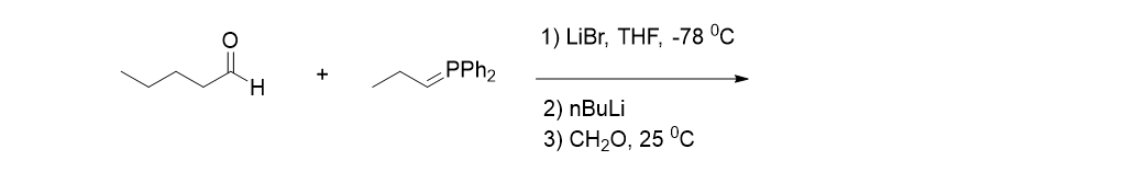 PPh₂
1) LiBr, THF, -78 °C
2) nBuLi
3) CH₂O, 25 °C
