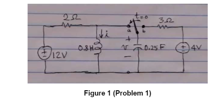 tzo
32
08H
0.25 F
+)4V
12V
Figure 1 (Problem 1)
04
