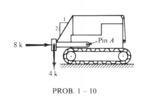 Pin A
8k
4 k
PROB. 1 - 10
2.
