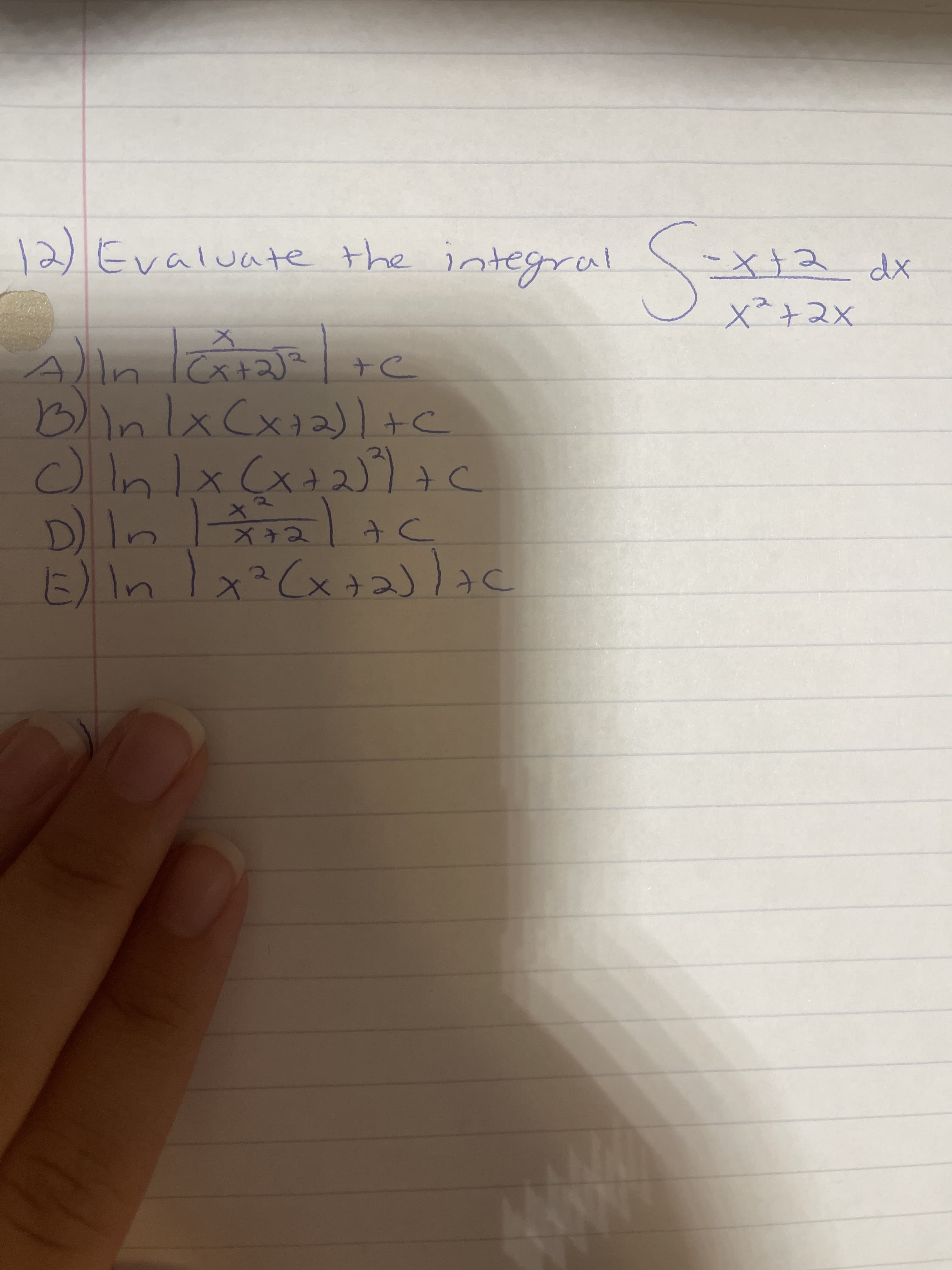 つe1ret×フとx1u1日
X72
Xとt、X
valuate he integral
2)
