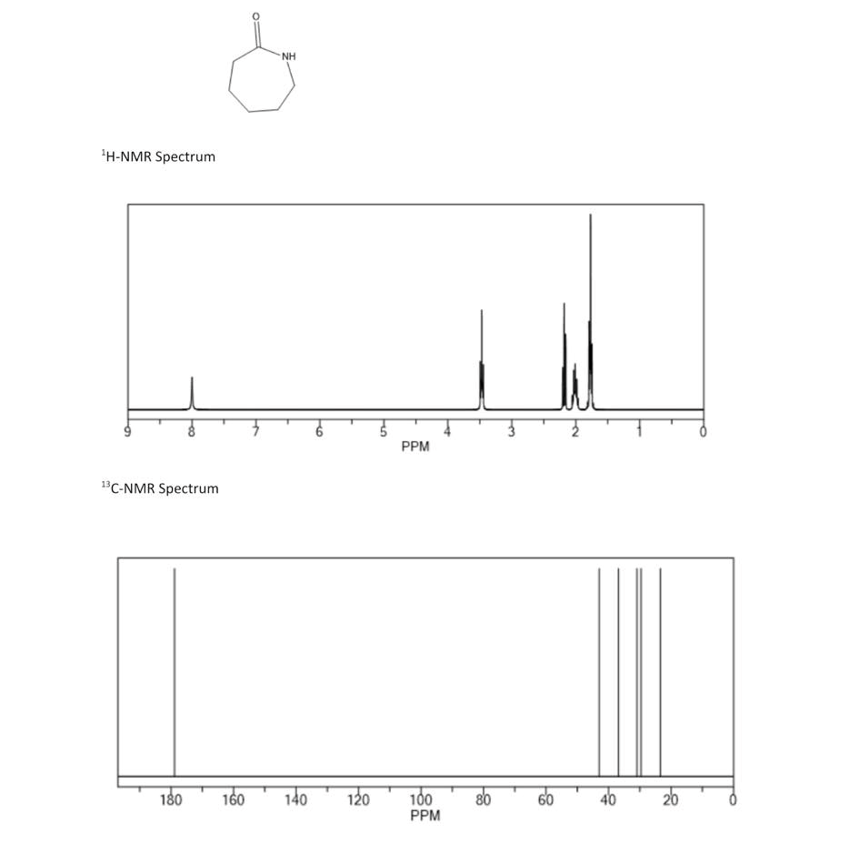 NH
'H-NMR Spectrum
PPM
BC-NMR Spectrum
180
120
100
PPM
160
140
80
40
20
