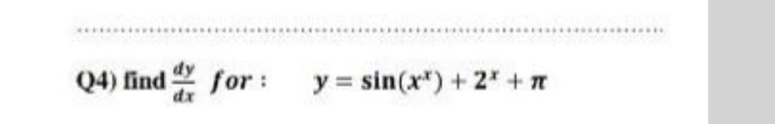 4.........
Q4) find
for :
y = sin(x*) + 2* + n
