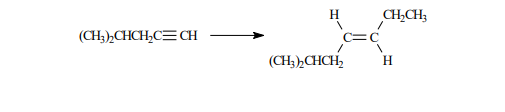 CH,CH3
(CH;),CHCH,C=CH
C=C
(CH3),CHCH,
