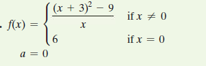 (x + 3)² – 9
if x + 0
– (x) =
if x = 0
a = 0

