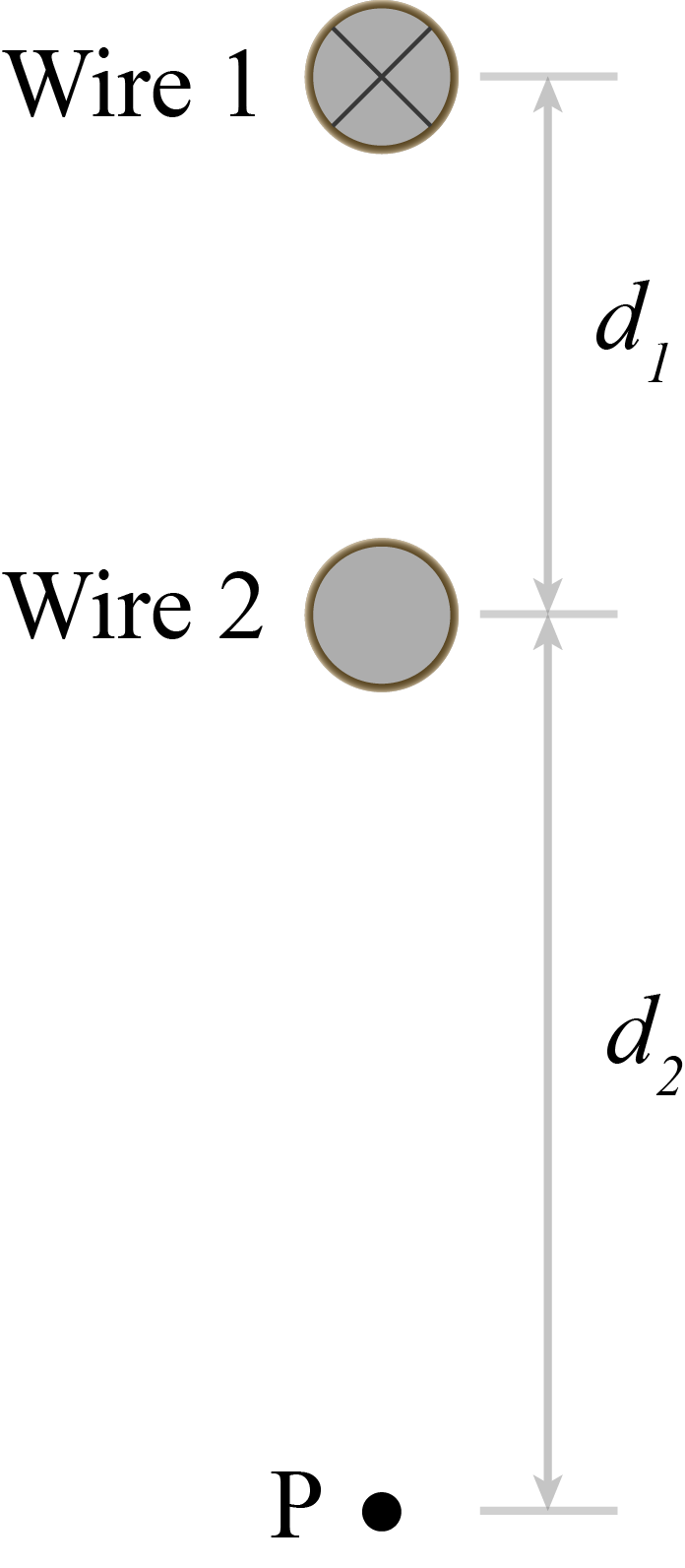 Wire 1
d₁
Wire 2
P.
d.
2