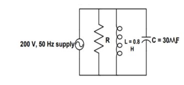 200 V, 50 Hz supply
R L=0.8
= 0.8 C = 30MF
H.
eee
