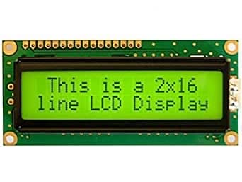 This is a 2x16
line LCD Display

