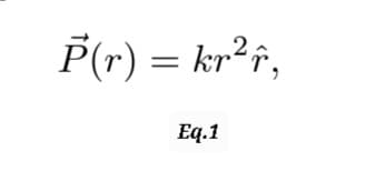 P(r) = kr²î,
Eq.1
