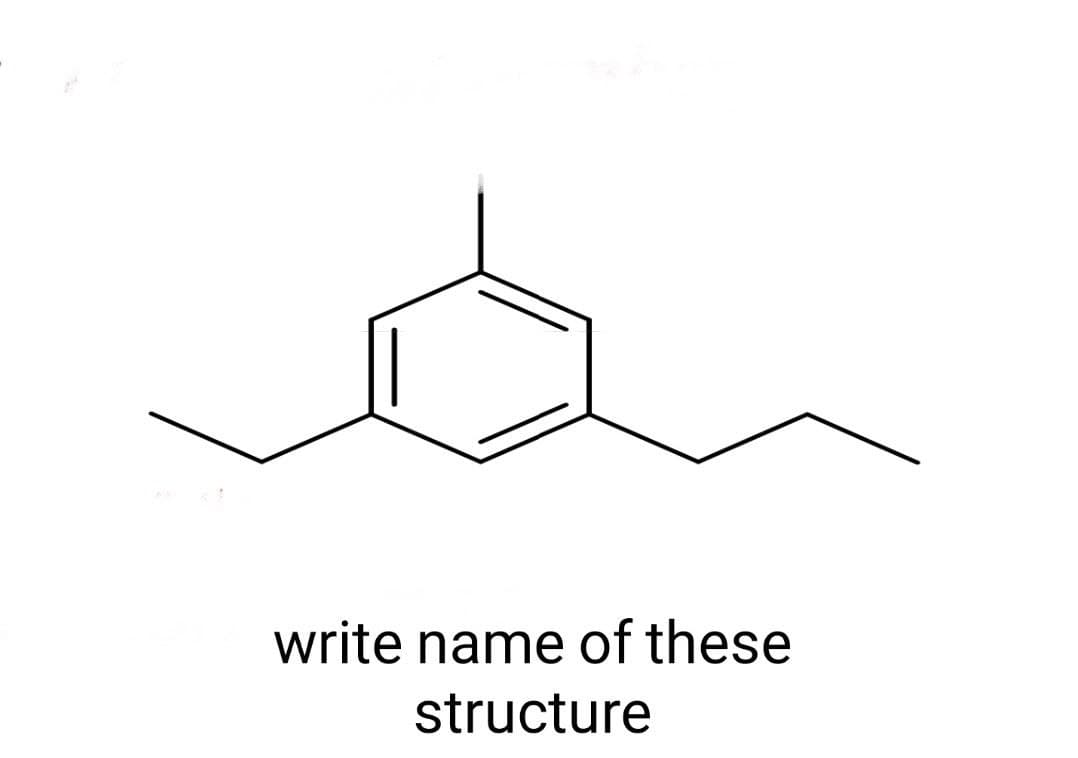 write name of these
structure
