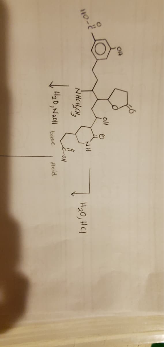 lt
H20, HCl
base
Acid
