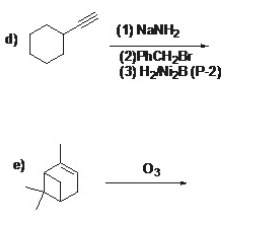 (1) NANH,
d)
(2)PHCH-Br
(3) H2NIB (P-2)
e)
03
