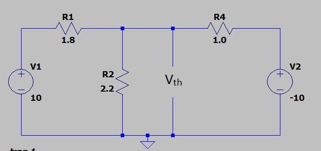 R1
R4
1.8
1.0
V1
V2
R2
Vth
2.2
10
-10
+)
