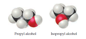 Propyl alcohol
Isopropyl alcohol
