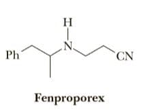 H
Ph
CN
Fenproporex
