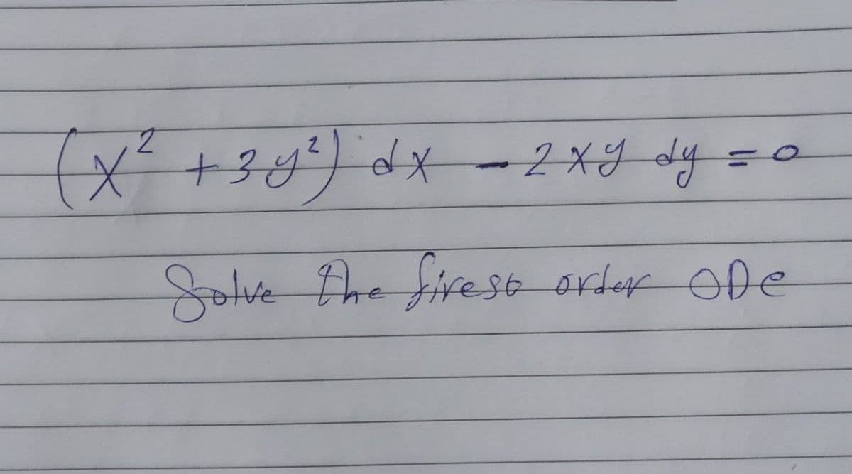 (x²+30)
-2x9 dy
Solve the fivest orler ODe
