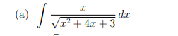 (a)
x² + 4x + 3
