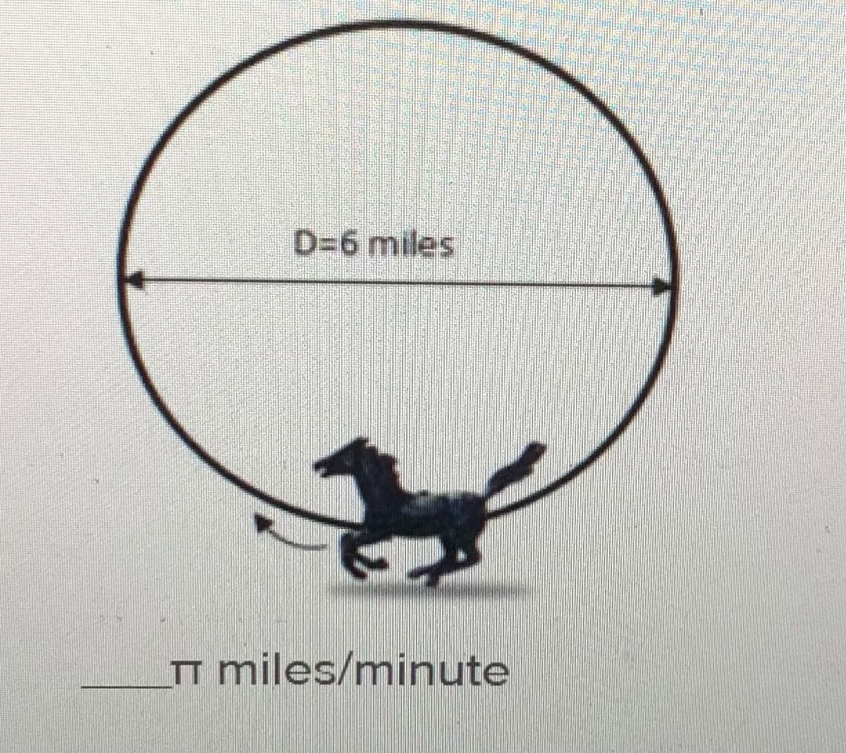 D36 miles
T miles/minute
