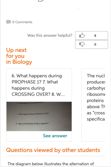 6. What happens during
PROPHASE 1? 7. What
