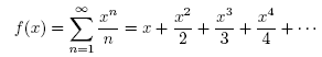 f(x) =D Σ
2
n=1
