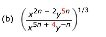 (b)
x2n - 2,5n1/3
5n
x
+4
+
4-n
レーク