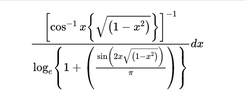 cos
-dx
sin 2x.
20/(1-a")
log. {1+
