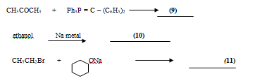 CH:COCH
Ph:P = C - (CeH:)2
ethanol
Na metal
(10)
CH:CH:Br
QNa
(11)
