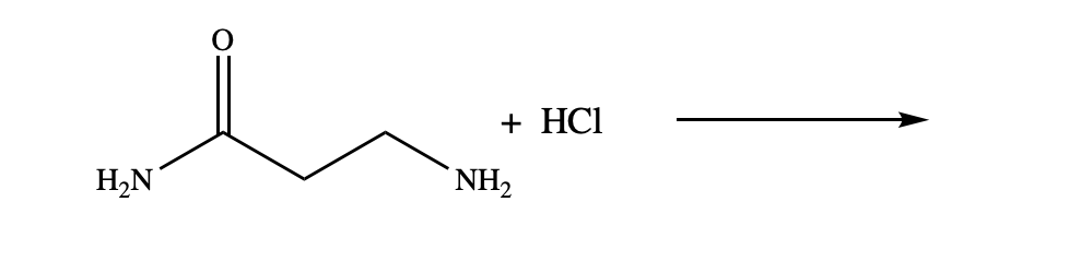 H₂N
NH2
+ HCl