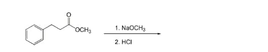 ола
OCH3
1. NaOCH3
2. HCI