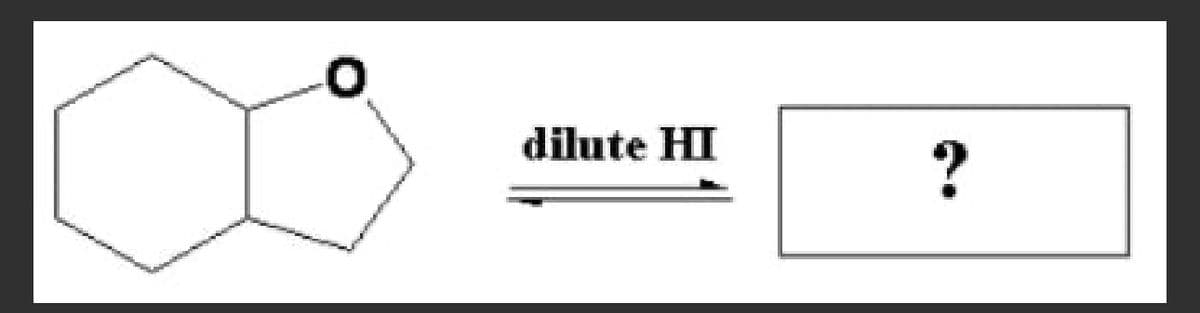 dilute HI
?