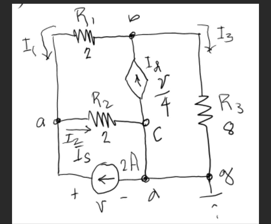 а
R₁
W
2
Rz
um
Iz 2
ts
V
2A
Is
SI
с
M
13
R3
8
g