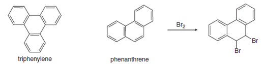 Br2
Br
Br
triphenylene
phenanthrene
