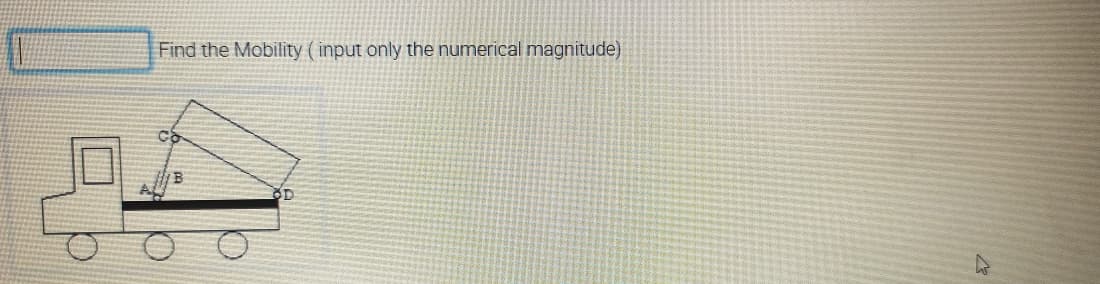 Find the Mobility (input only the numerical magnitude)
