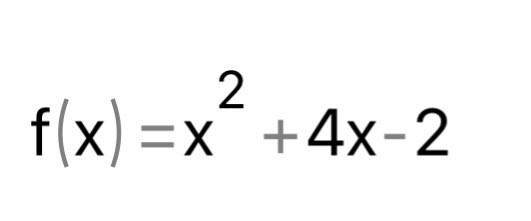 2
f(x) —х +4х-2
