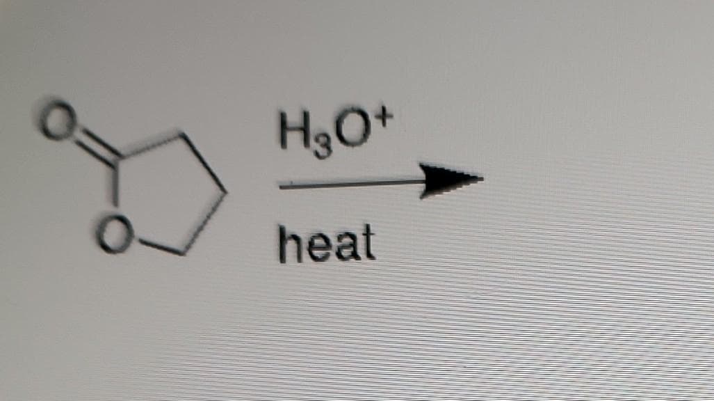O
H₂O+
heat