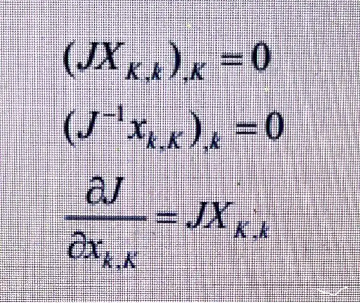 (JXK.A).K = 0
(J¹Xk.K),k=0
=JX KA
le
Əxk.K