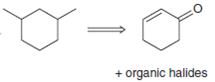 + organic halides
