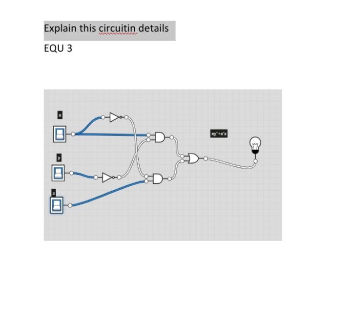 Explain this circuitin details
EQU 3
