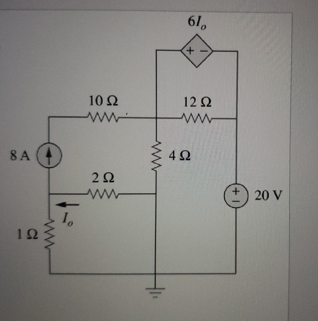 8 Α
ΤΩ
Μ
1
10 Ω
222
Μ
61
+
T
12 Ω
Α
4Ω
T+
20 V