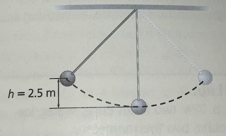 h = 2.5 m
