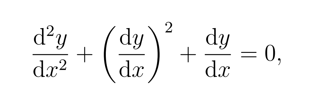 (出)
2
d²y
dy
= 0,
dx
dy
dx?
dx
