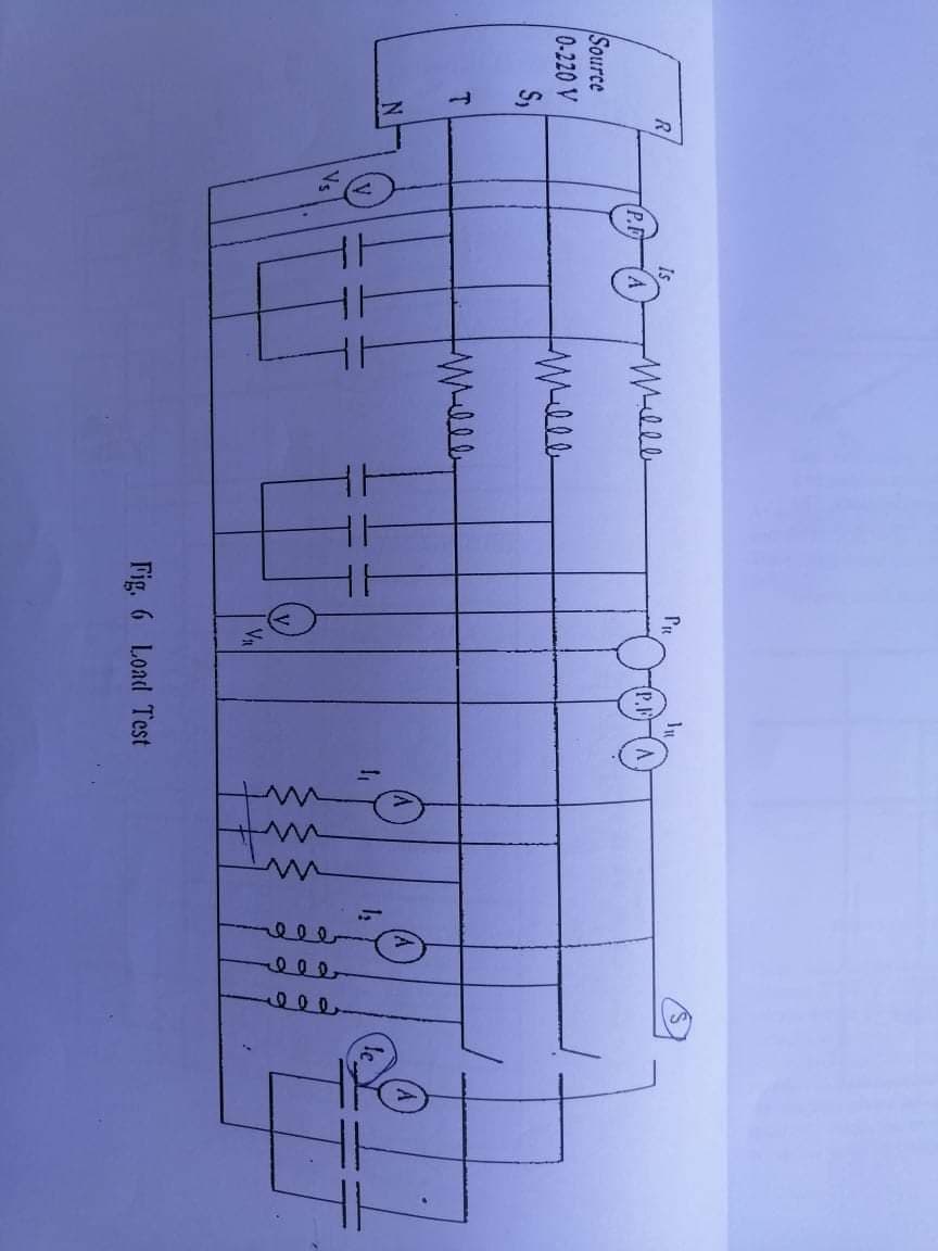 Source
0-220 V
S,
mee
Fig. 6 Load Test
