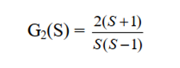 2(S+1)
=
S(S-1)
G2(S) =

