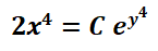 2x4 = C ev*
