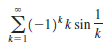Σ-1ksin-
k=1
