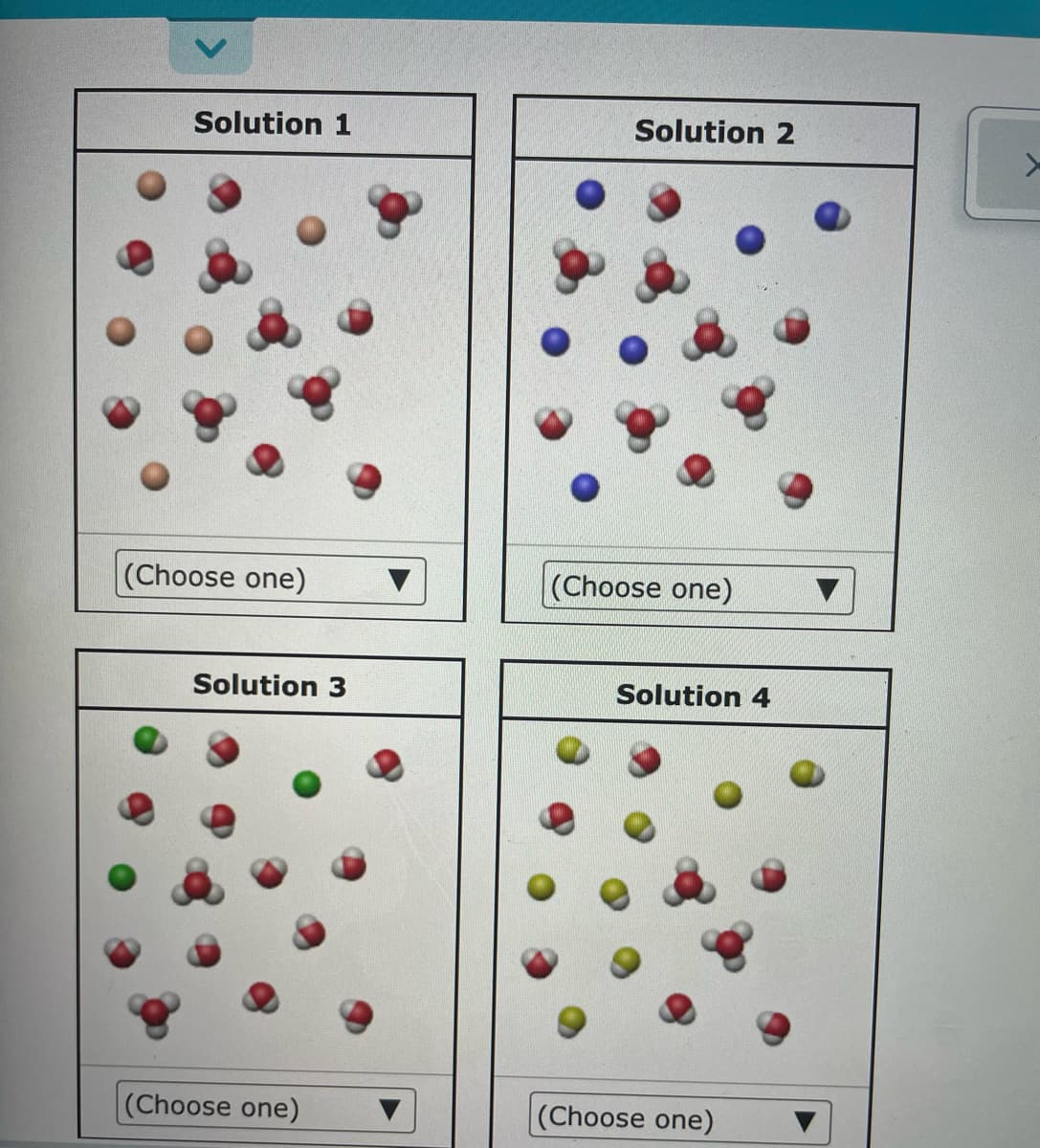 Solution 1
Solution 2
(Choose one)
(Choose one)
Solution 3
Solution 4
(Choose one)
(Choose one)
