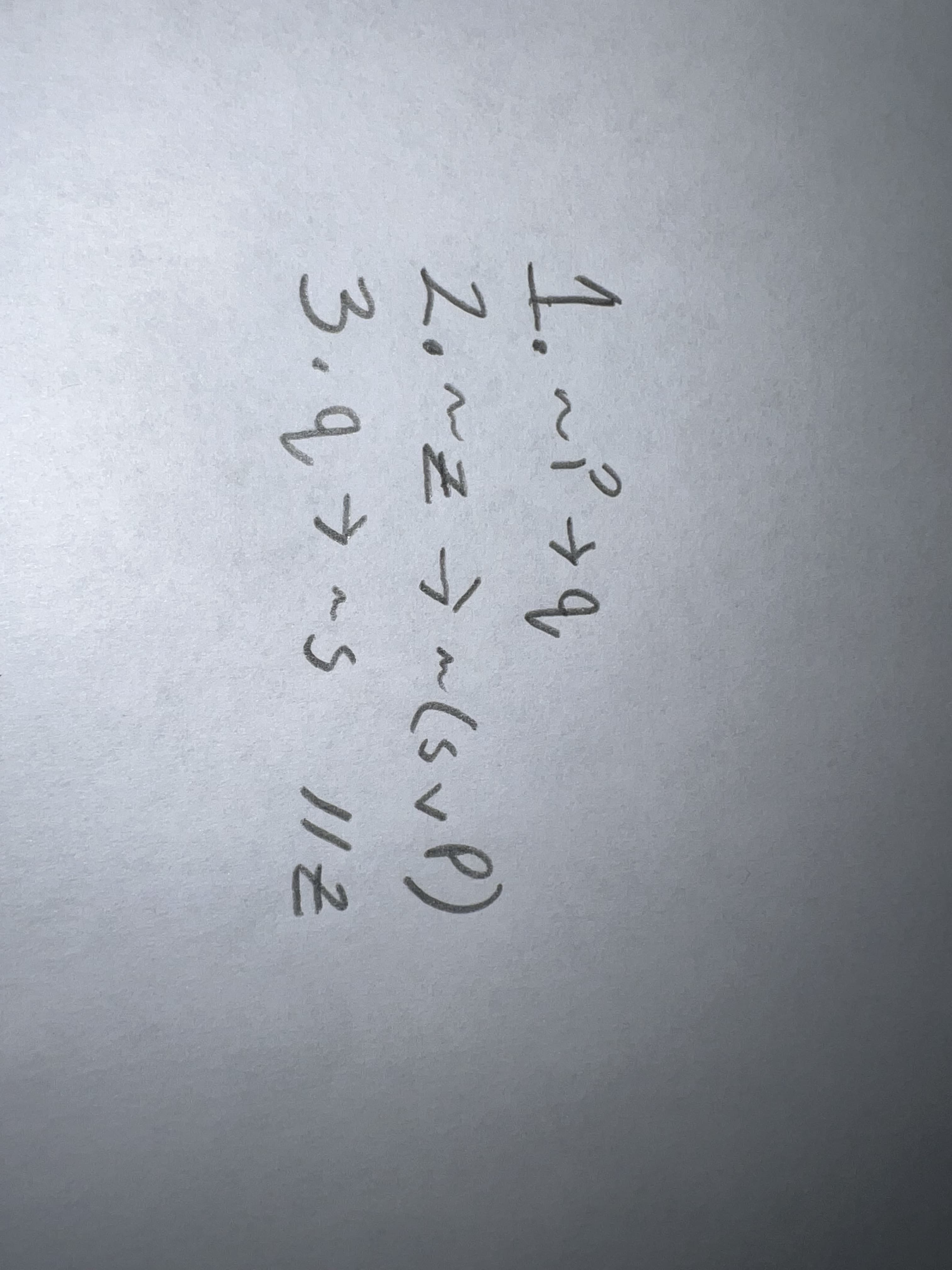 1.~P+9,
2.~z7~(sve)
3.9
IN
->
