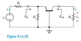 R1
+.
Rin
R4
Rout RL.
Figure P14.39
